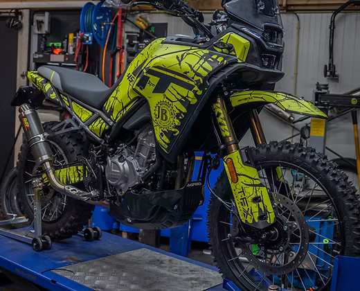 High Fender with Adapter CFMoto MT450