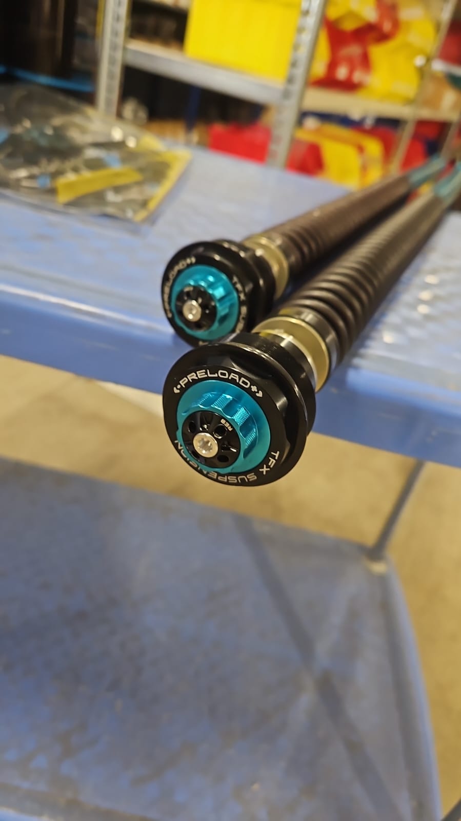 TFX front Cartridges Tenere 700