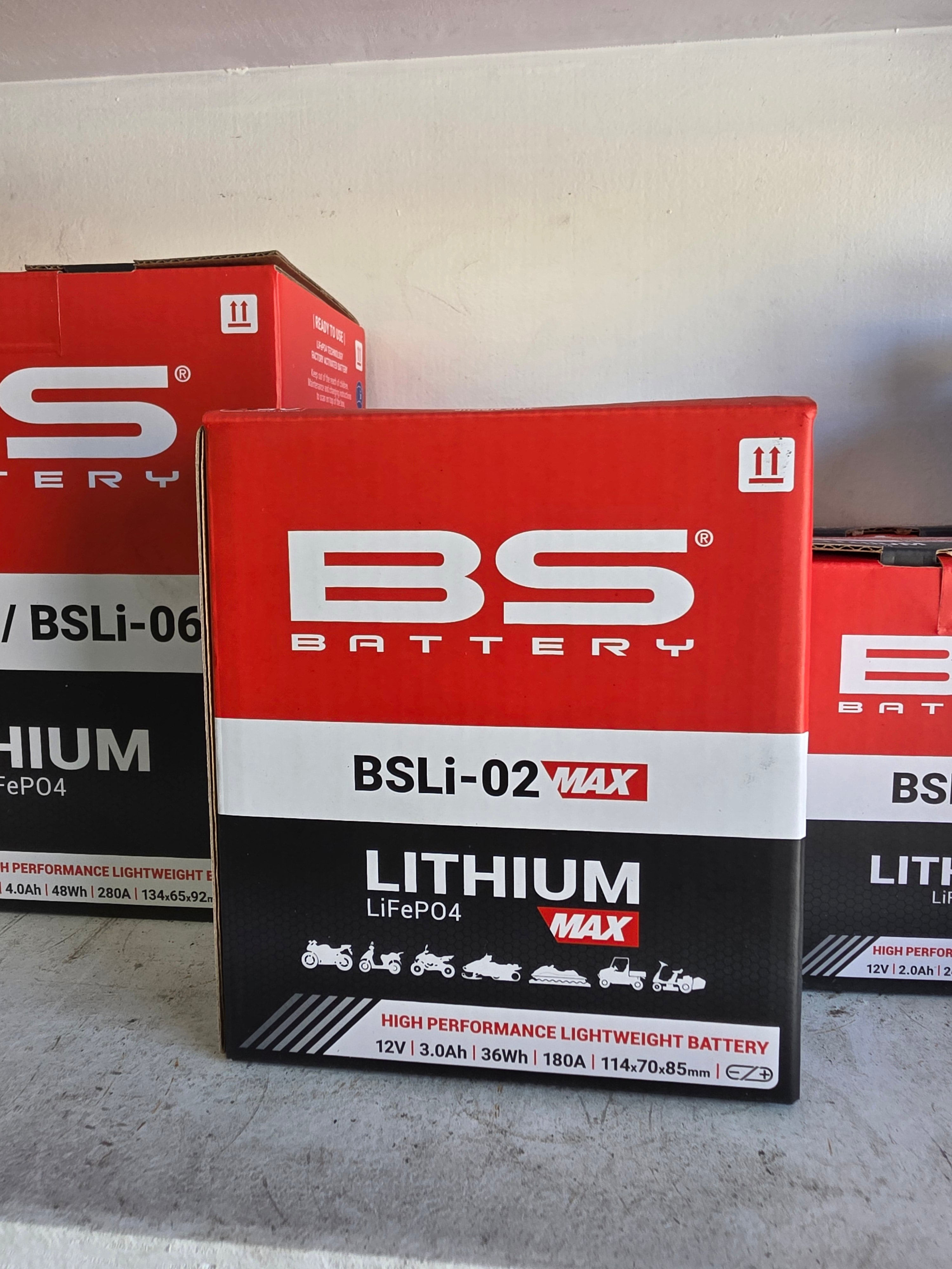 BS-Battery lithium battery BSLI-02 MAX