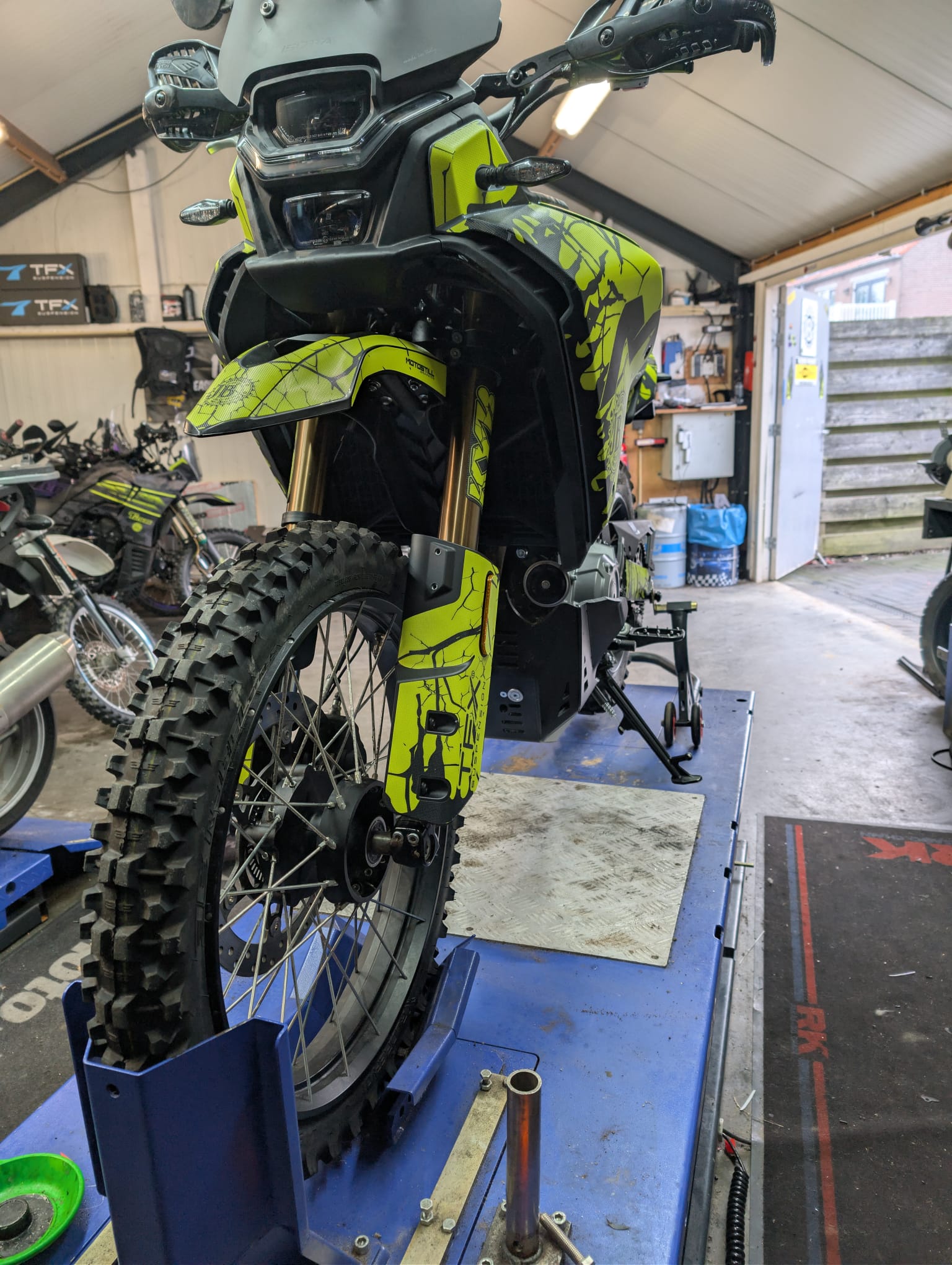 AXP Skidplate CFMOTO 450MT