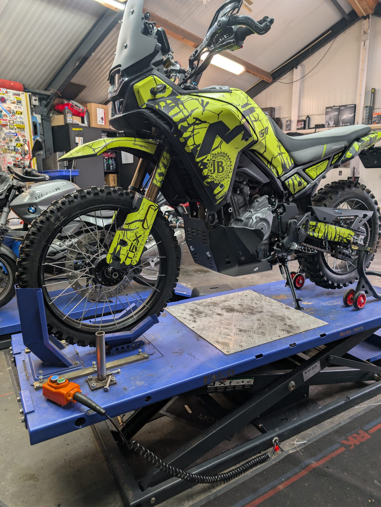 AXP Skidplate CFMOTO 450MT